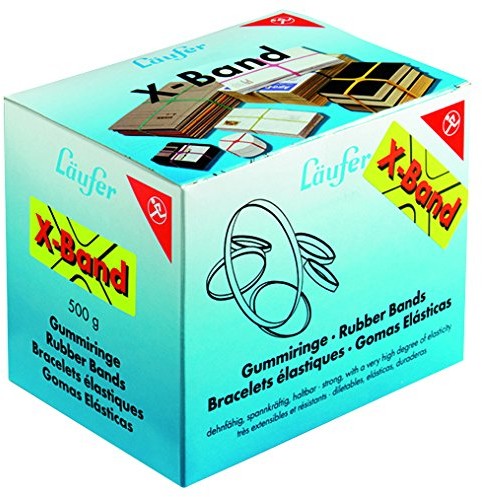 Läufer Bieżnik 59079 X-pudełko taśma gumowa taśma, średnica 100 MM, 500 G 59079