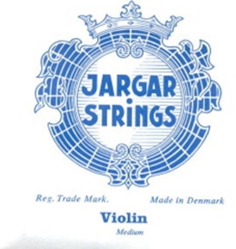 Jargar CUERDA VIOLIN - karafka (niebieska) (chromowana) 1a kula Medium Violin 4/4 (Mi) E Blue
