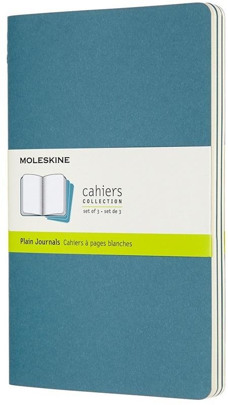 Moleskine Zestaw 3 zeszytów Cahier Journals 13x21 gładki