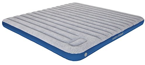 High Peak łóżko powietrza Cross Beam King Extra Long lut, jasno-szaro-niebieska, XXL 40047