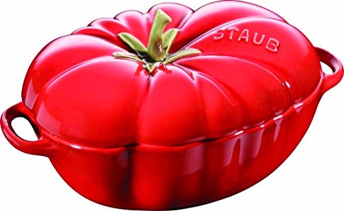Staub Mini Cocotte pomidora emaliowanej powierzchnia zastosowania w kuchence mikrofalowej i w piekarniku (405118550)