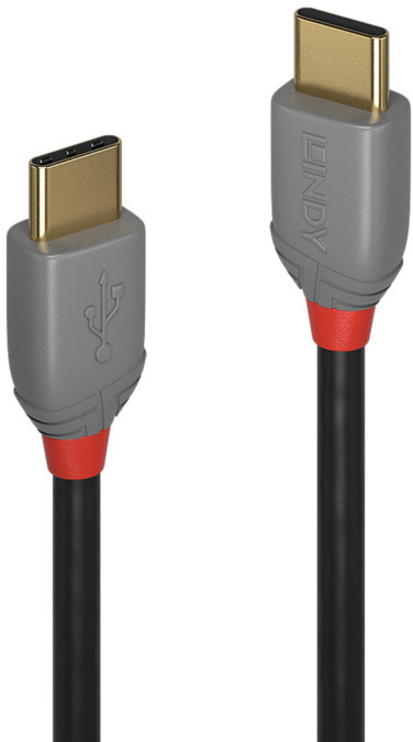 Lindy 36871 Kabel USB 2.0 C Anthra Line 1m LY-36871