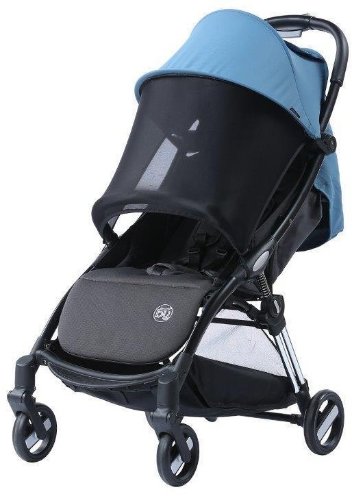 TITANIUM BABY WÓZEK SPACEROWY BEEYU AUTOFOLDING BLUE 6070.08