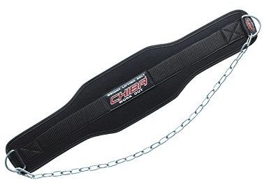 CHIBA Training pomoc dipping Belt, czarna, One Size, 40890 40890