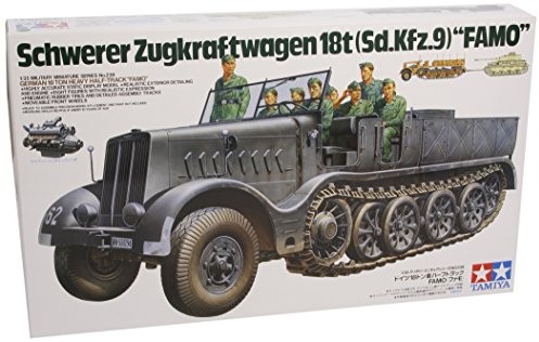 Tamiya 300035239 1: 35 WWII specjalne pojazd silnikowy 9 famo połowa łańcuszek, 18, (8)