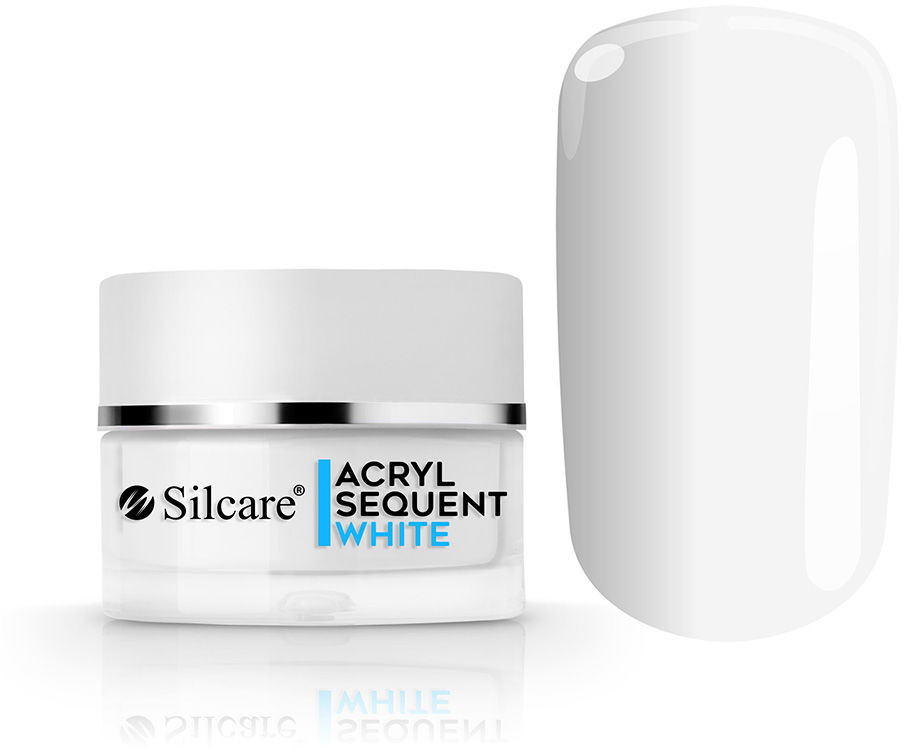 Silcare Akryl Sequent LUX White 24 g