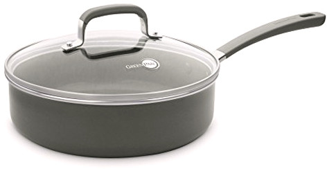 GreenPan Patelnia diamentowa głęboka melbourne z pokrywką 24 cm CW002267-004