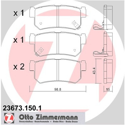 Zimmermann (OTTO GMBH) (OTTO GMBH) 23673.150.1 23673.150.1