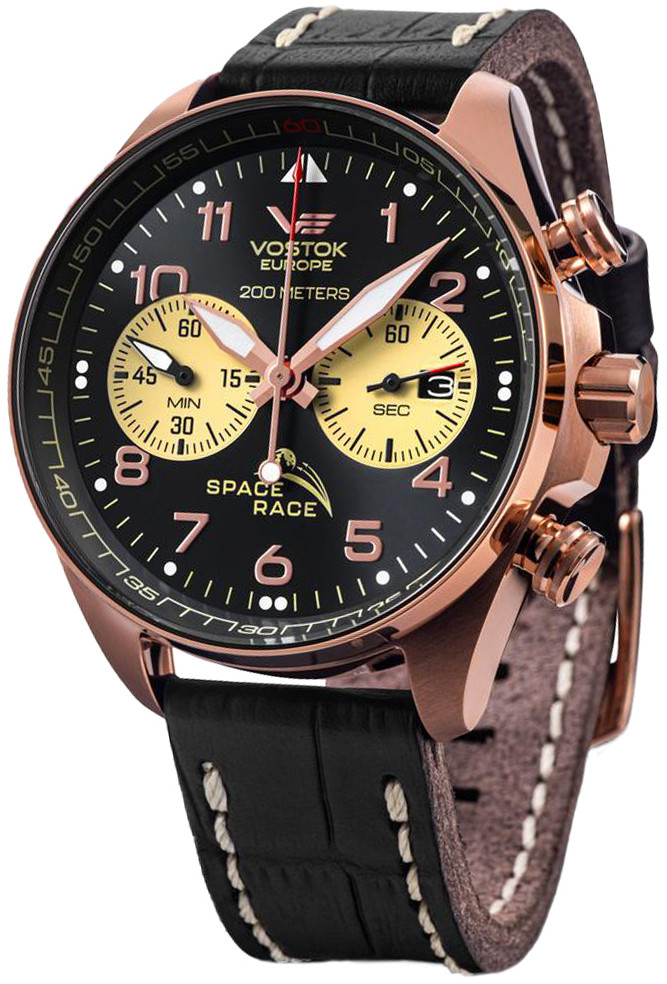 Vostok Europe Zegarek 6S21-325B668 Space Race Chrono -