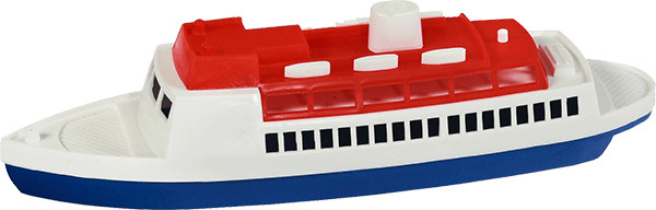 Teddies Łodź parowa plastik 26cm