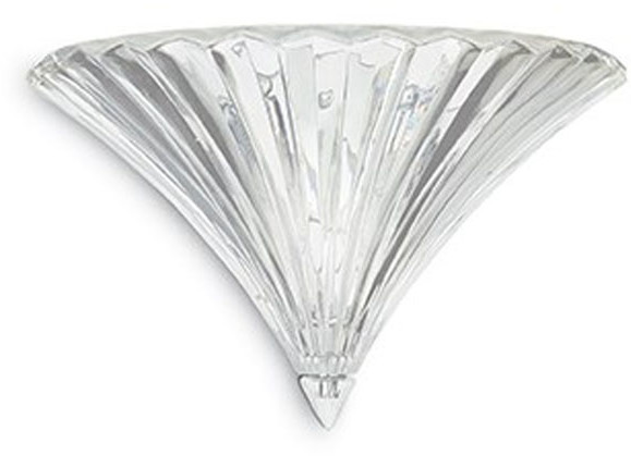Ideal Lux Lampa Ścienna Santa Ap1 Big Transparente 087368 Wys. 24,0