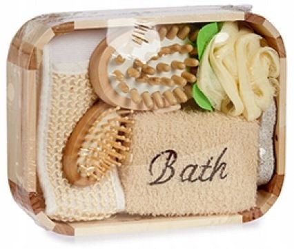 Zestaw Do Kąpieli Spa komplet łazienkowy 7 elem