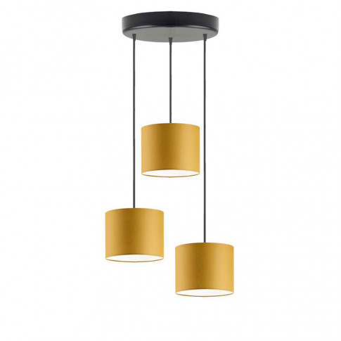 Regulowana lampa wisząca na czarnym stelażu - A2-F50