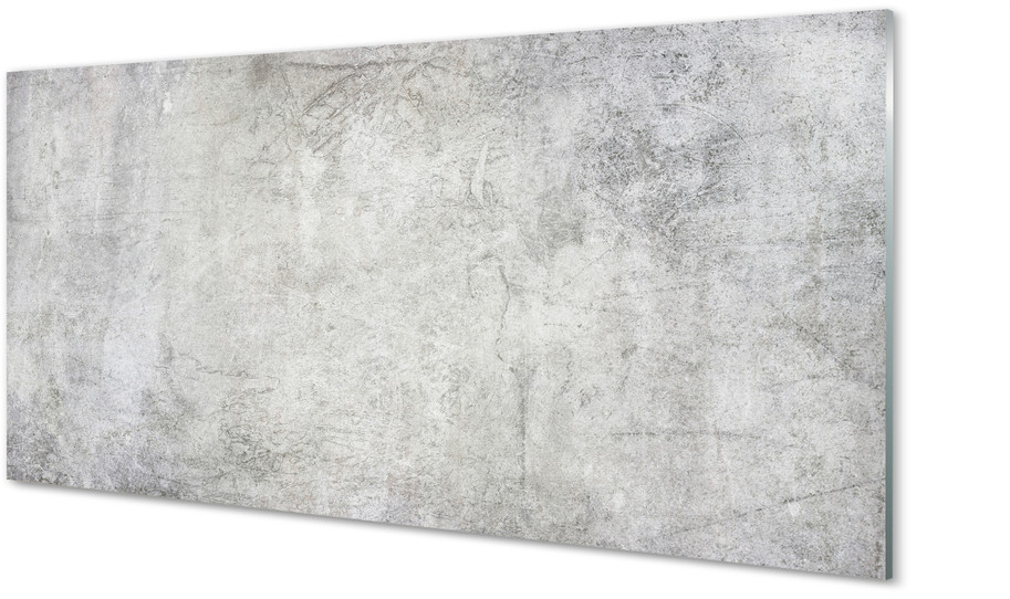 Tulup.pl Szklany Panel Kamień beton marmur 100x50cm
