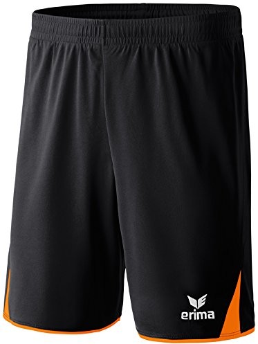 Erima erima 5-Cubes szorty męskie, czarny, XXL 615508_Schwarz/Orange_XXL
