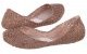 Melissa Baleriny Campana Papel VII AD 31512/52326 Beige Glitter (ML11-f) para 35/36:2|37:2|38:2|39:2|40:2|