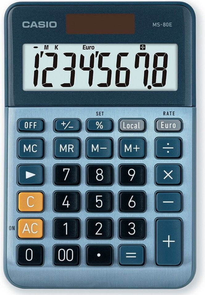 Фото - Калькулятор Casio Kalkulator  3722 MS-80E 