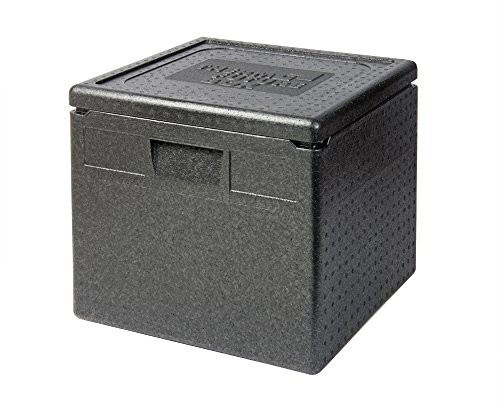 Thermo Future Box pudełko transportowe i izolacyjne, EPS (polipropylen spieniony), czarne, 350 x 350 x 330 mm (12063)
