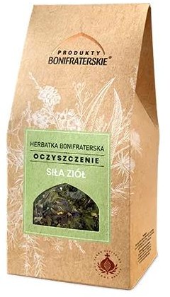 BONIFRATRZY Produkty Bonifraterskie Herbatka oczyszczająca Siła Ziół, 100g