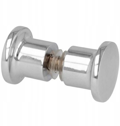 Gałka do szkła Uchwyt do kabiny prysznicowej Chrom