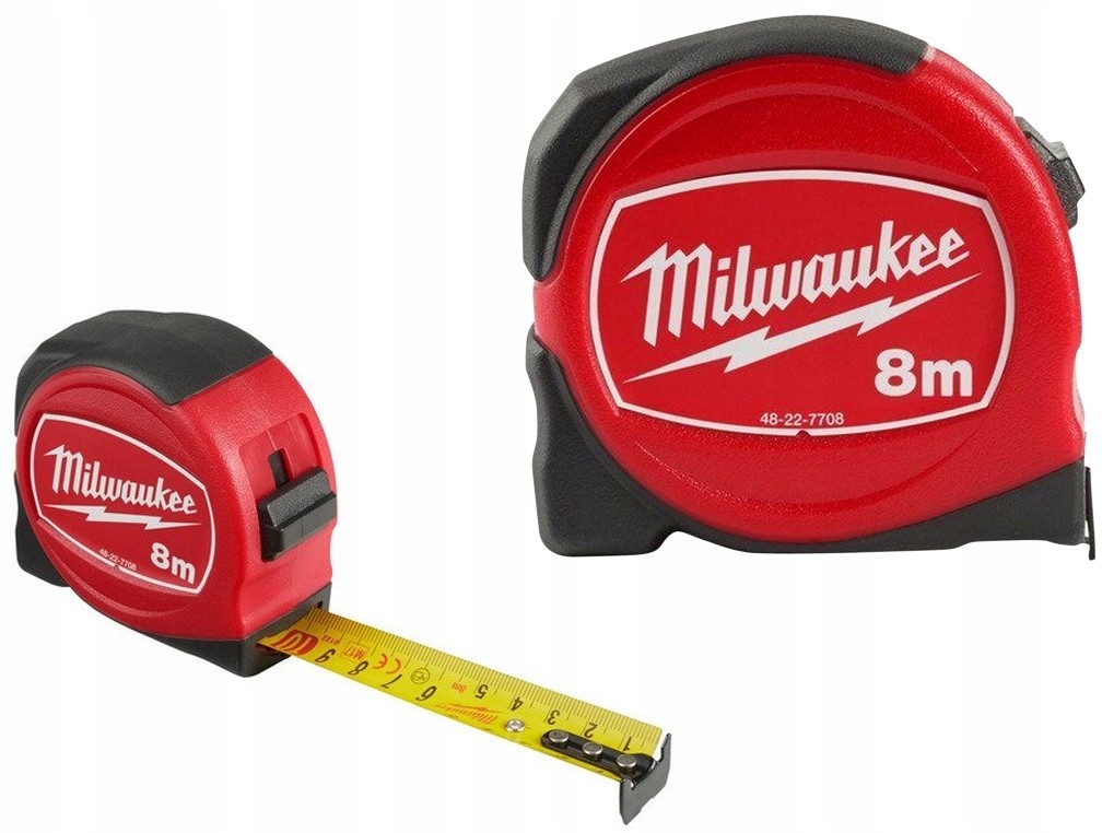 Zdjęcia - Poziomica / kątomierz Milwaukee TAŚMA MIERNICZA SLIM S8/25 8M 