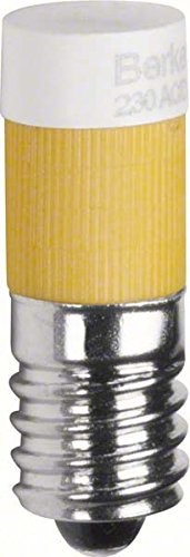 Hager Berker wstawki oświetlenie zastosowania przy instalacji modułu lampy E10 167802 Żółty systemy przełączników LED 4011334293774 167802
