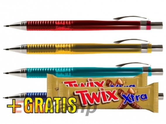 Tetis Ołówek automatyczny TETIS 0, 5mm mix kolorów AA010TET