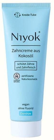 Niyok Pasta do zębów z bio-olejem kokosowym i miętą lodową 247/5006