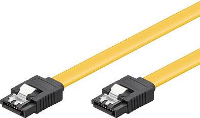 MicroConnect Kabel SATA 6GB 1m żółty SAT15010C6 SAT15010C6
