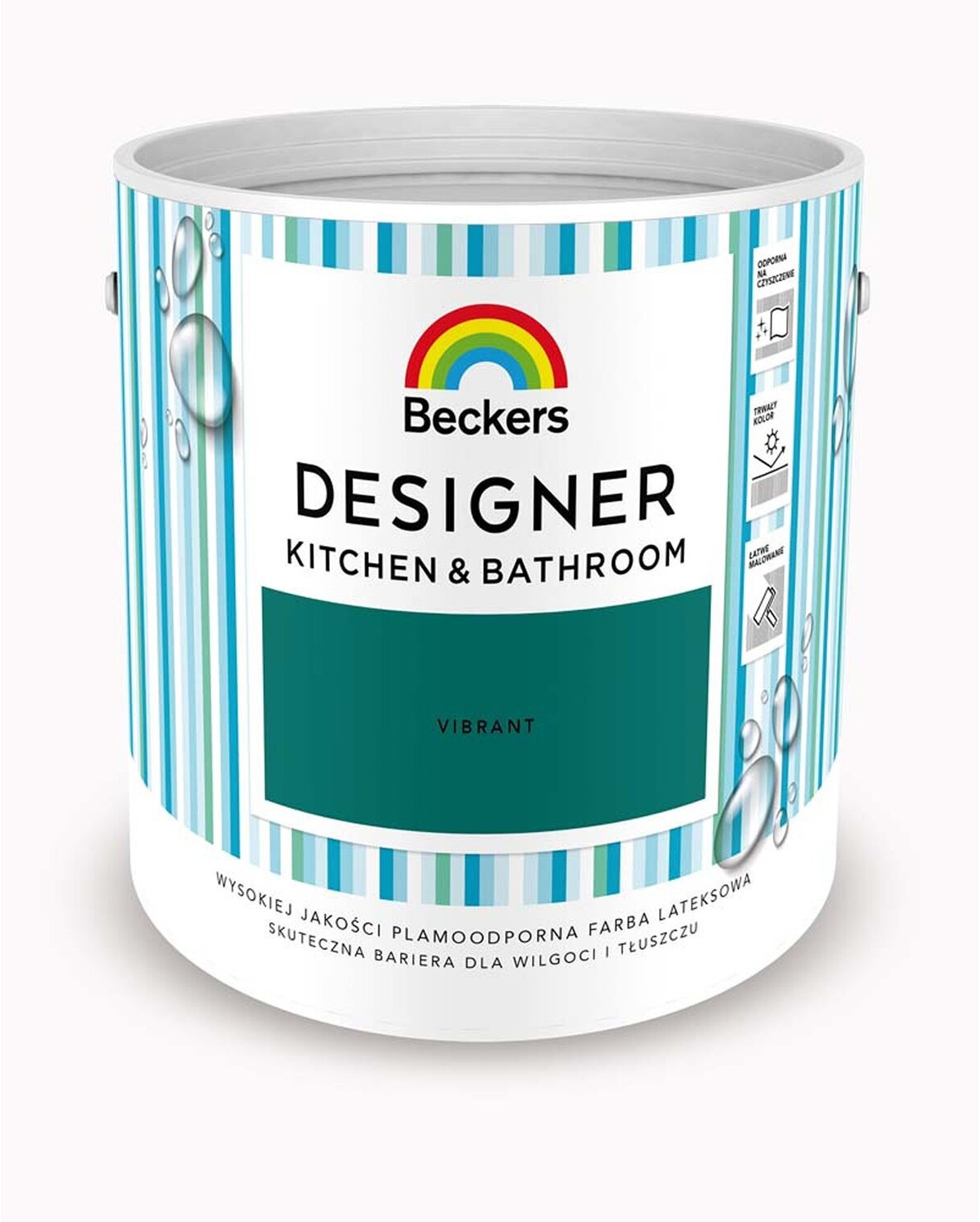 Beckers Emulsja Designer Kitchen&Bathroom Vibrant 2,5 l