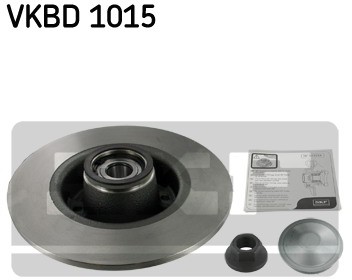 SKF Tarcze hamulcowe (komplet 2 sztuk) VKBD 1015