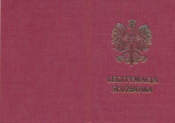 Firma krajewski Legitymacja służbowa [Pu/Os-221] Pu/Os-221