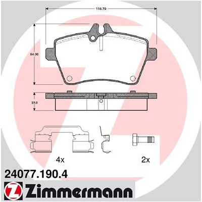 Zimmermann (OTTO GMBH) (OTTO GMBH) 24077.190.4 24077.190.4