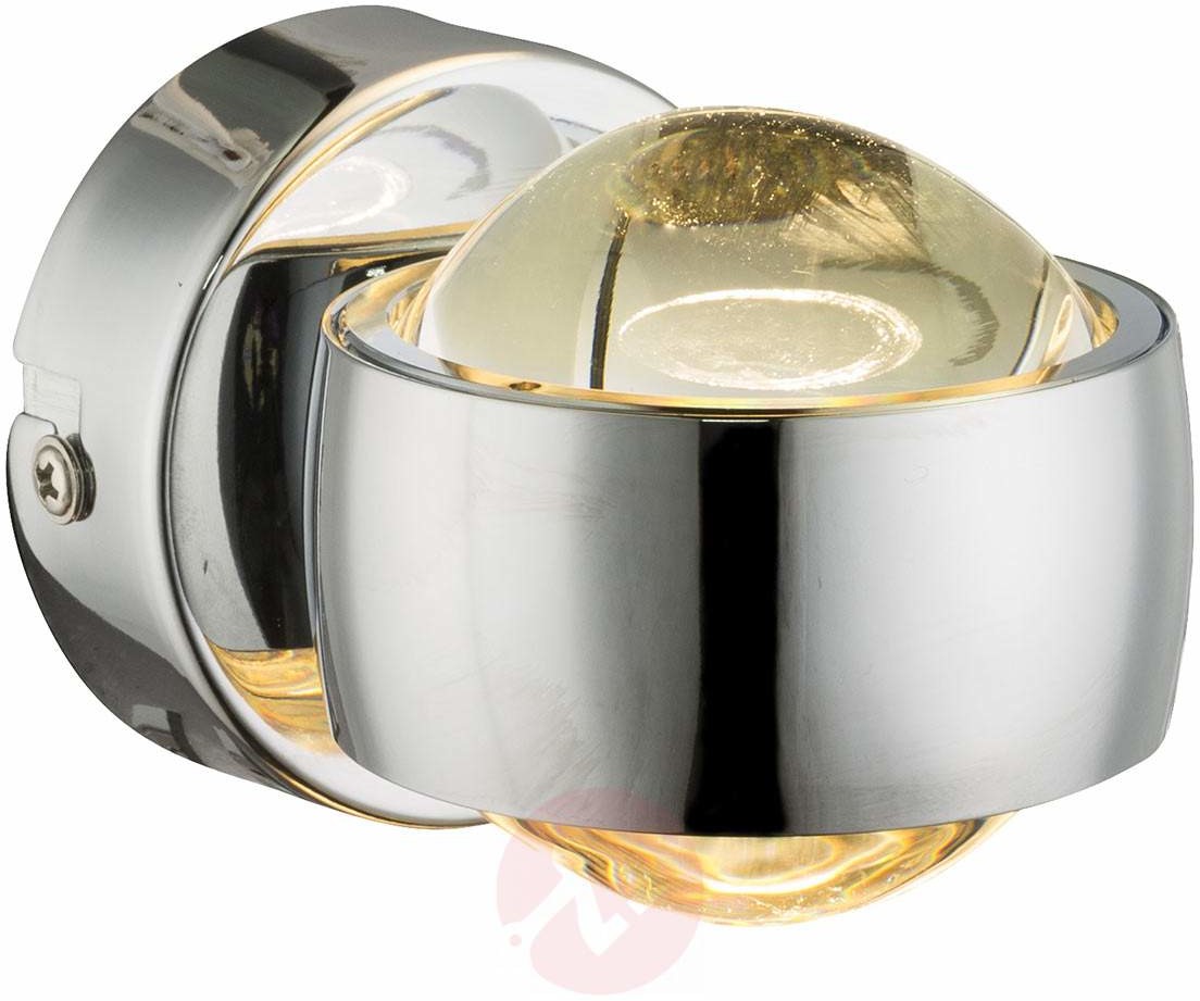 Globo Lighting Chromowany kinkiet LED Randi