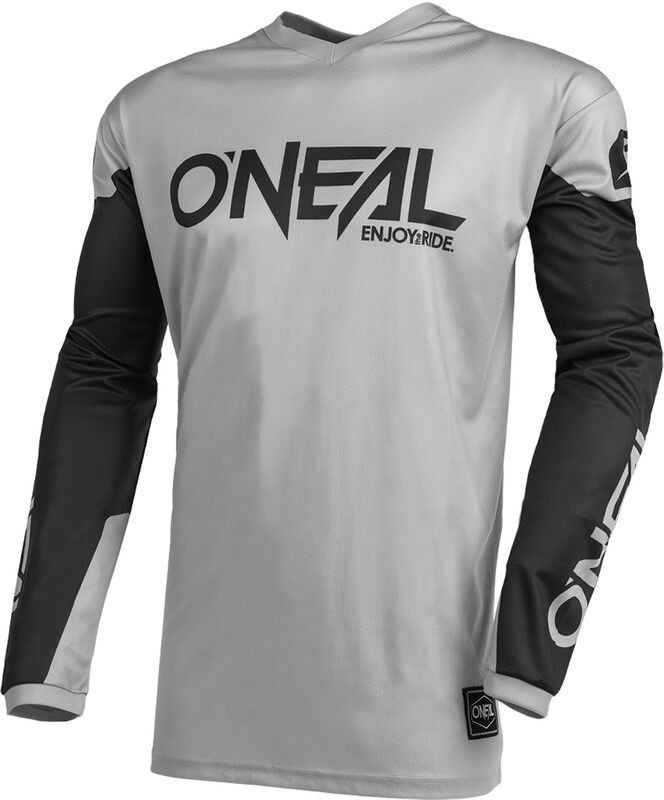 O''neal O''Neal Element Koszulka rowerowa z zamkiem błyskawicznym Mężczyźni, threat-gray/black XXL 2021 Koszulki MTB i Downhill E002-906