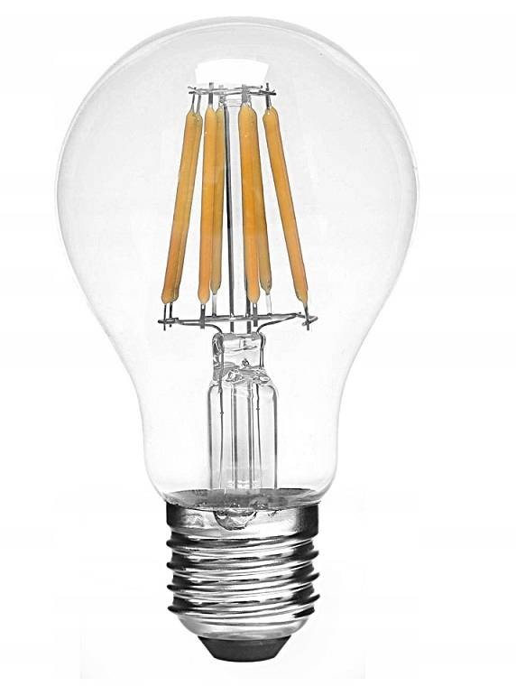 Фото - Лампочка Żarówka LED Filament E27 2W biała ciepła Edison 250 lm 245 - Decorativi ⚡