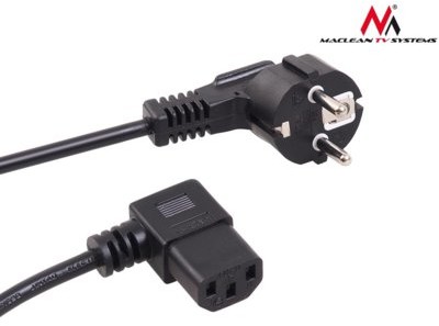 Maclean Kabel zasilający MCTV-803 3-pin 3m wtyk EU
