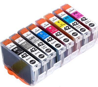 DrTusz Tusze Zamienniki CLI-42 MULTI PACK do Canon 6384B010) komplet)|