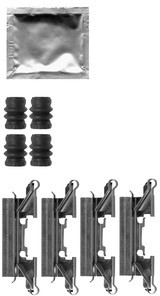 DELPHI Zestaw akcesoriów, klocki hamulcowe LX0626