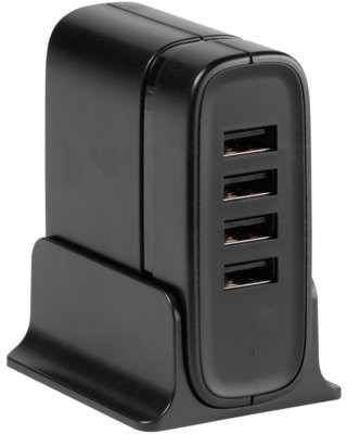 Vivanco Ładowarka sieciowa 38825 Ładowarka biurkowa 4xUSB 3A 40W+ 40 zł na dzień dobry w Klubie MediaMarkt ! 38825 Ładowarka biurkowa 4xUSB 3A 40W