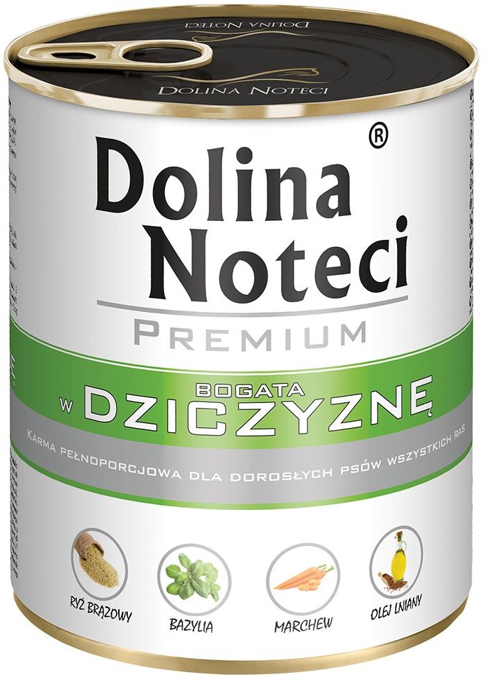 Dolina Noteci Premium, 24 x 800 g - Królik z żurawiną