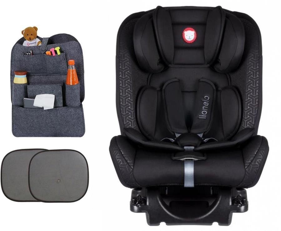 LIONELO Sander isofix 0-36kg Black