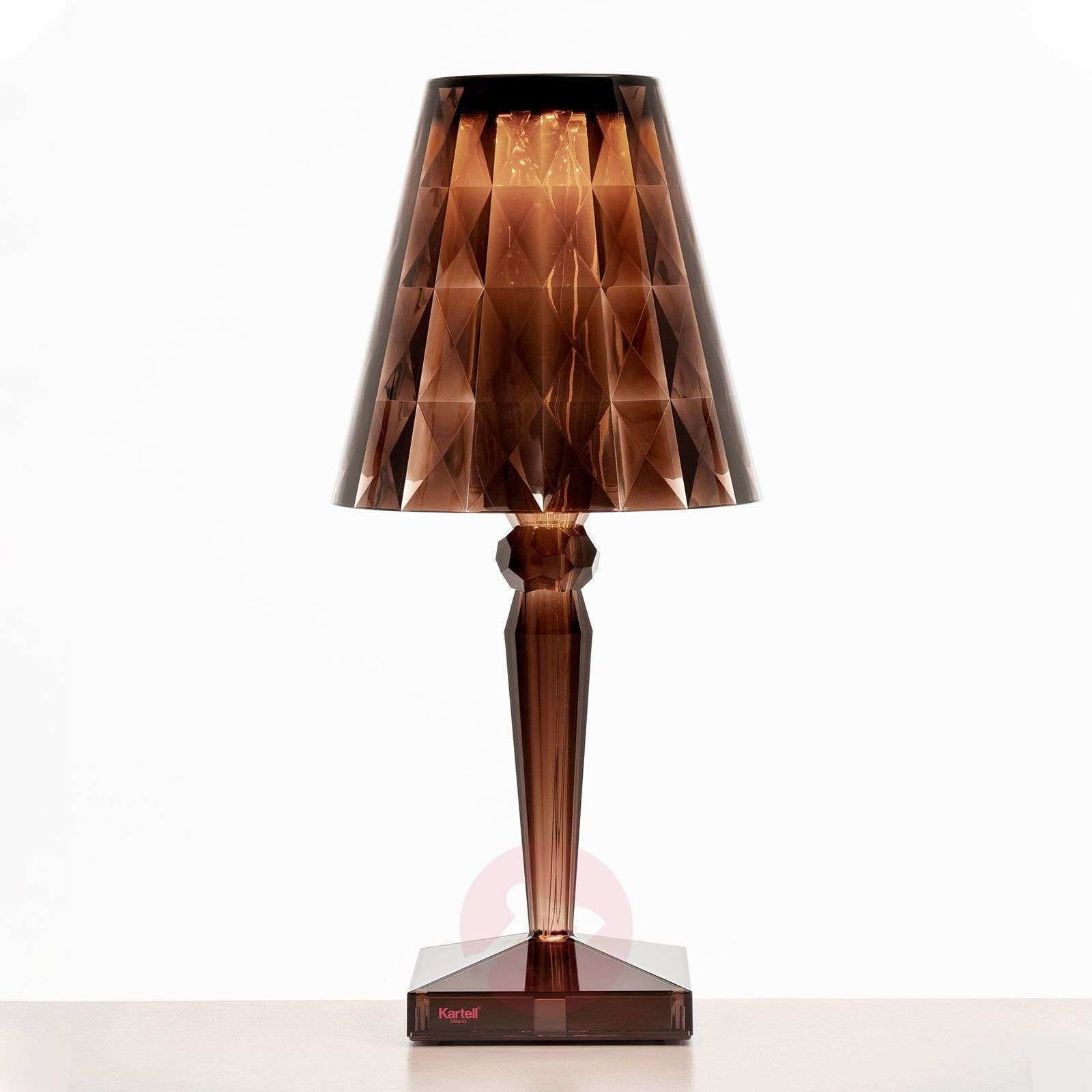 Kartell Big Battery - lampa stołowa IP20, cola