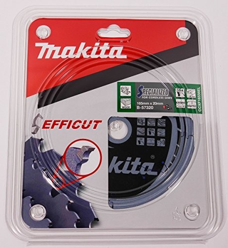 Makita B-57320 specjalna-dłoni ostrze do piły tarczowej 165 X 20 X 56T dotyczącyoszczędnego atafr Cut