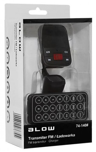 BLOW Transmiter FM USB + ładowarka 2,1 A 74-140#