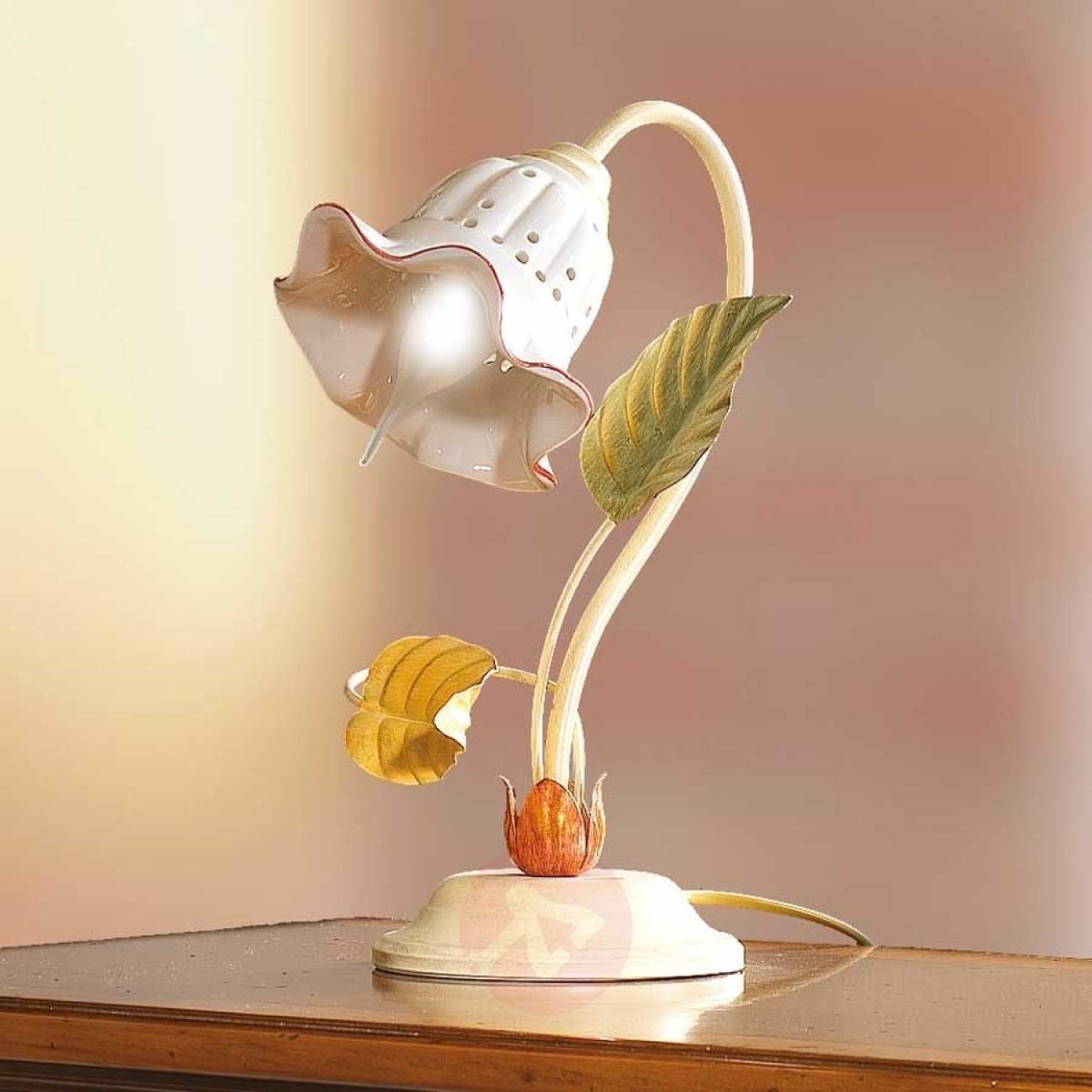 CERAMICHE Lampa stołowa GIADE w stylu florentyńskim