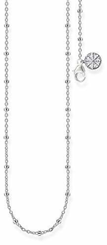 THOMAS SABO Thomas Sabo łańcuszek z koralikami uniseks, ze srebra wysokiej próby 925. KK0003-001-21 KK0003-001-21-L45v
