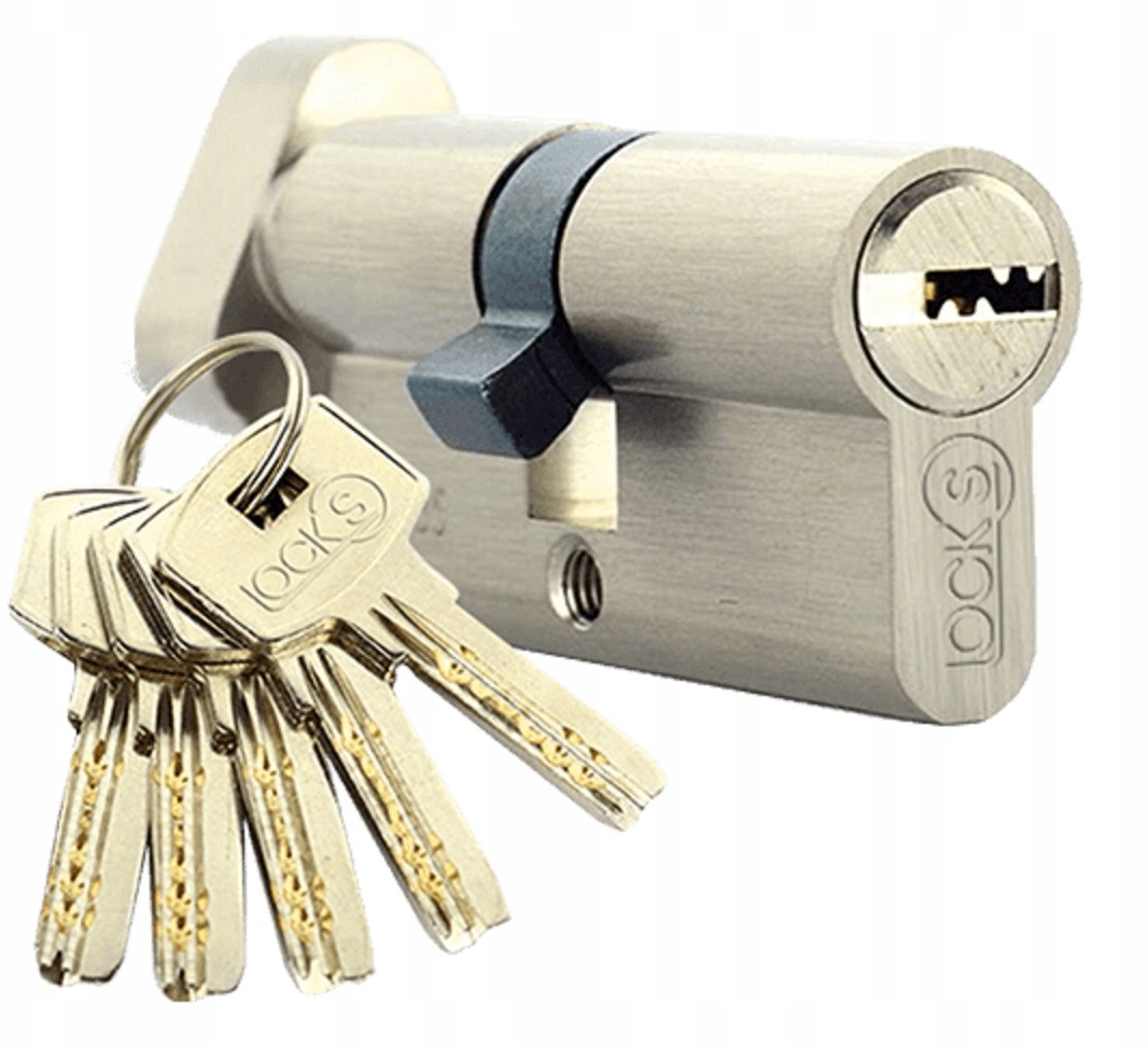 Lock wkładka do drzwi z gałką nawiercana 30/30G
