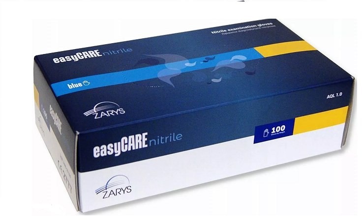 ZARYS International Group sp. z ZARYS easyCARE nitrile rękawice diagnostyczne rozmiar L 100 sztuk 9102499