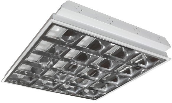 Oprawa rastrowa podtynkowa 4 x 18 W C05-RES418P-1